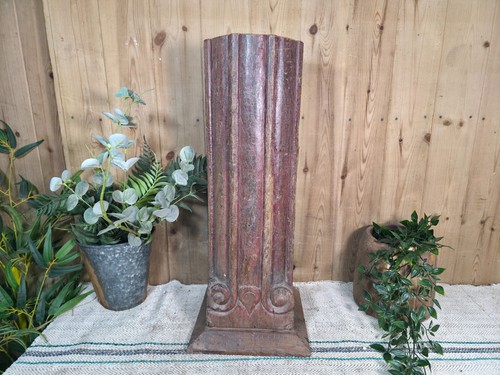 Large vintage reclaimed carved - vintage,