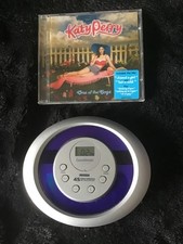 Goodmans GCD716R Personal CD Player (Silver) - Tested & Working