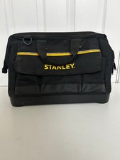 Stanley 16" Open Mouth Black Tool Bag 447 x 275 x 235mm