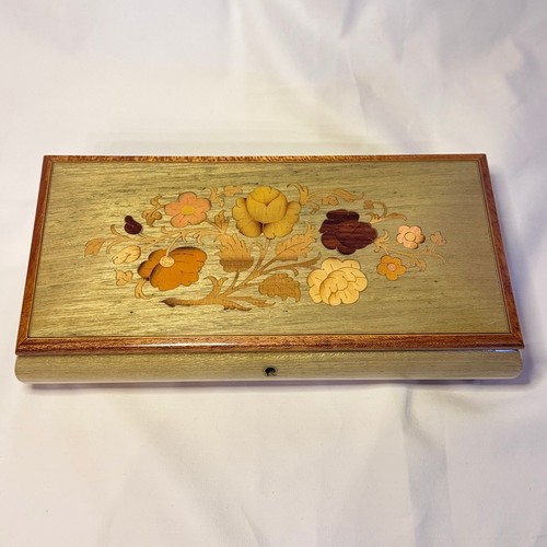 Vintage italian inlaid - inlaid, wood
