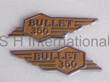 Tool Box Badge Emblem Fit For Royal Enfield Bullet 350 Motorcycle