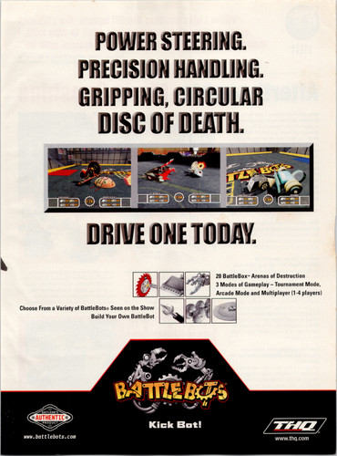 Battlebots thq video - battlebots,