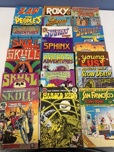 1970s underground comix lot - 1970s,