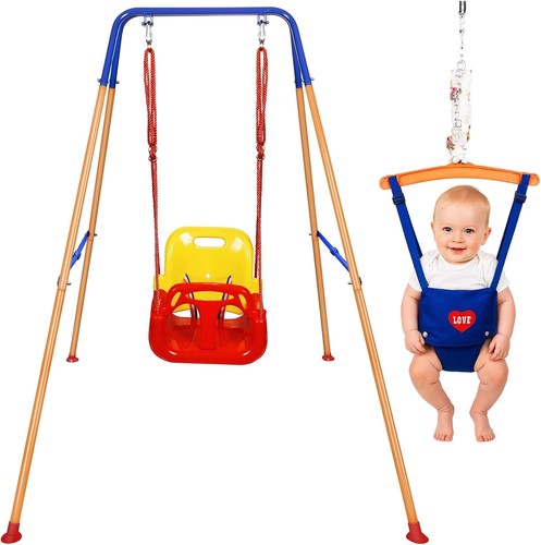 Baby toddler swing set folding - baby,