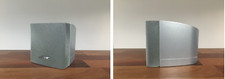 2 X BOSE SILVER SINGLE CUBE