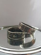 Coin Ring Crafted from a Vintage Florin 2 Shillings Let Me Know Your Size