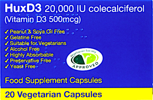 Huxd3 20000iu vitamin hux d3 - d,