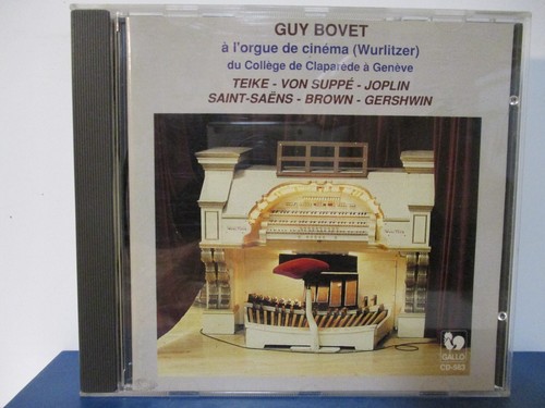Guy bovet l - bovet, l’orgue