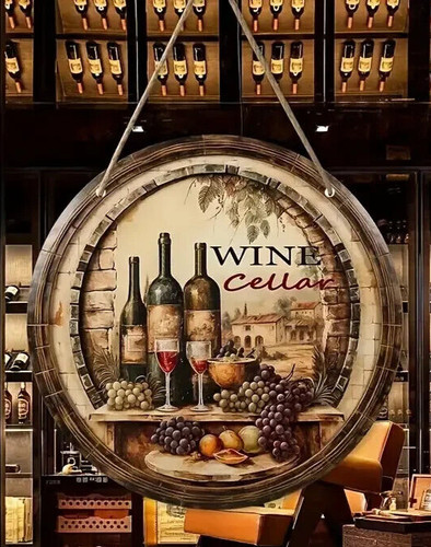 Wooden wine cellar design - wooden,