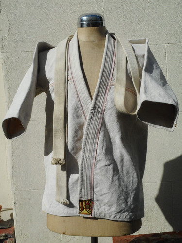 Vintage judo jacket belt - judo,