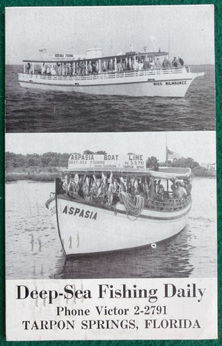 Vintage postcard view - view, deep