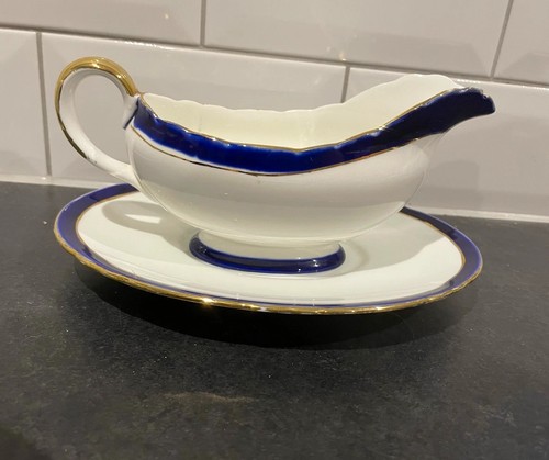 Aynsley bone china gravy boat - china,