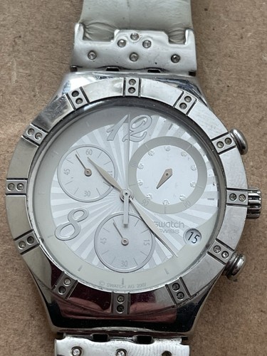 Swatch irony chrono - irony, dreamwhite