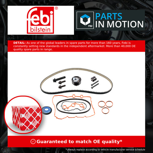 Timing belt kit 183696 - belt, febi
