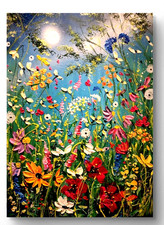 ORIGINAL , UNFRAMED PAINTING