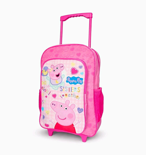 Peppa pig wheeled backpack - peppa,