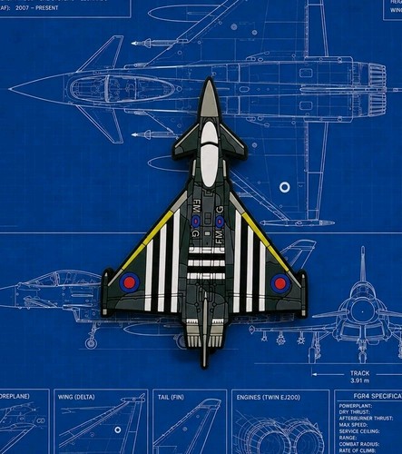 Pvc patch raf typhoon - pvc,