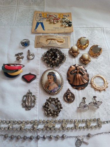 Vintage jewelry lot sterling - vintage,