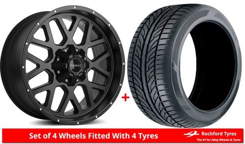 Alloy wheels tyres romac - alloy, 20"