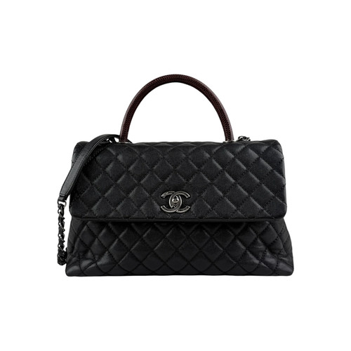 Chanel black quilted - chanel,