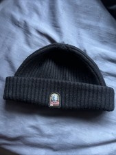 Parajumpers Black Beanie Hat