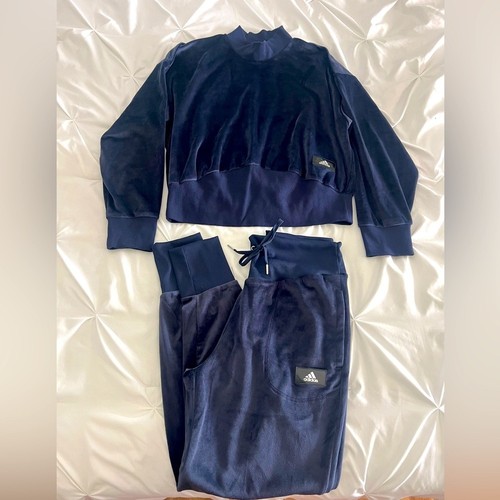Adidas dark blue velour - dark,