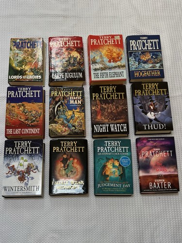 Terry pratchett hardback - terry, 12