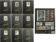 JAMES BOND LOBBY PACKS NEW LIMITED EDITION 50 YEARS 007 9-CARD SET CHOICE FILM