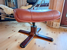 Stool Leather Vintage 60s