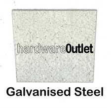 Galvanised Zintec Mild Steel SHEET Guillotine Cut & Bespoke Cutting Service