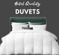 Hotel Quality Duvet Quilt Size Single Double King Super All Tog 4.5 10.5 13.5 15