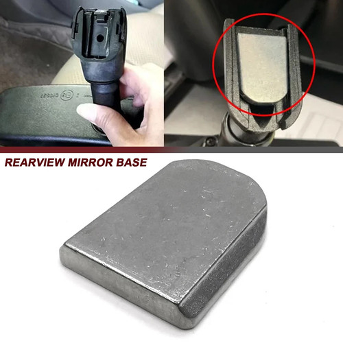 Car interior rear view mirror - rear,