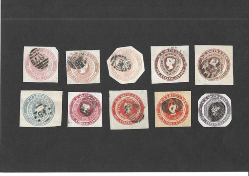 GB Postal Stationery 10x QV