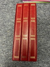 3 Photo Album Set Flip Red