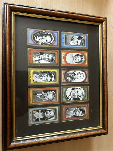 Framed vintage carreras - vintage,