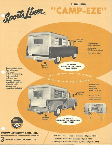 Truck data sheet sports - data,