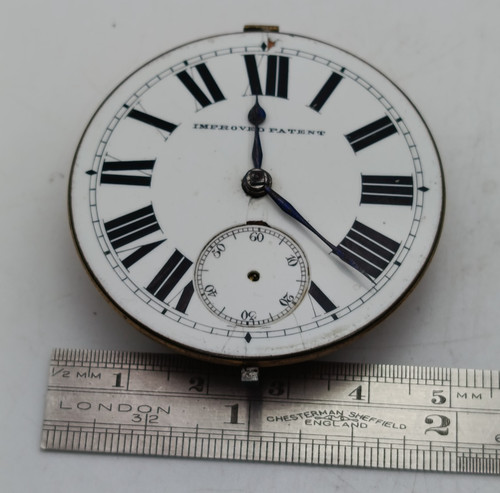 Antique fusee pocket watch - antique,