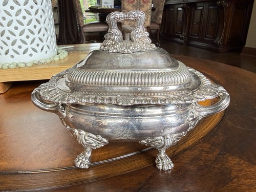 Vtg 1830s old sheffield - old, plate