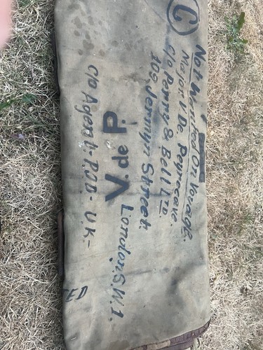 Ww1 ww2 officers bed roll - ww1,