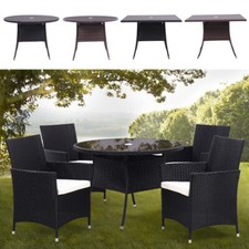 Outdoor Dining Table Rattan