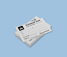 TAXI RECEIPTS - 400 Sheets (4 Pads) Licensed Minicab Receipt