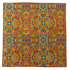 Africa Tribal Art Bandana Head band Chemo Wear Dog Timeless 100% Cotton Fabric