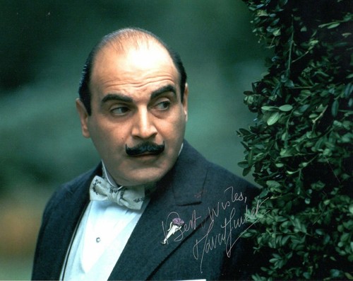 David suchet signed by - signed, 10