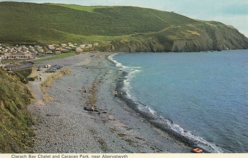 Postcard clarach bay - postcard,