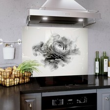 Glass Splashback Kitchen Tile