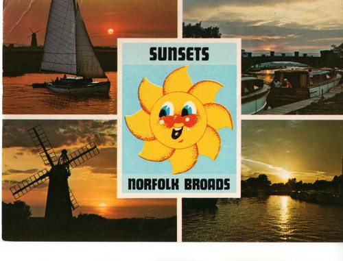 Norfolk broads sunsets boats - norfolk,