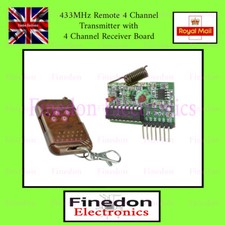 433MHz Remote Control 4 Ch