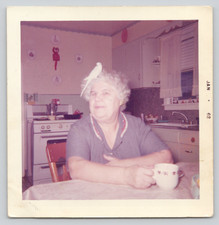 Found Photo 1962 Elderly Woman
