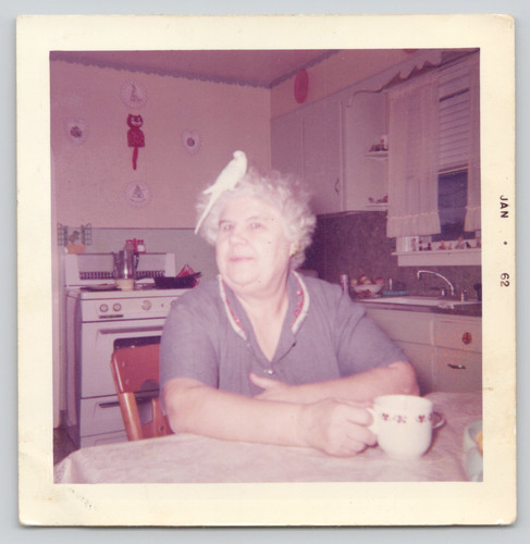Found photo 1962 elderly - 1962, woman