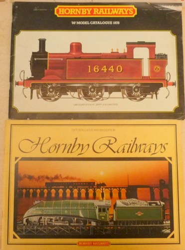 Hornby model railway catalogue - model,